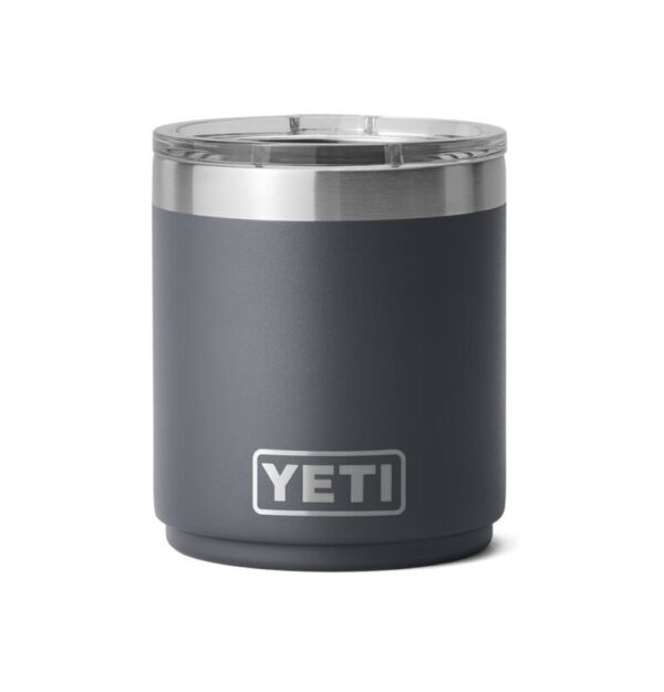 Termo YETI Rambler®Lowball Gris Carbón 10oz con MagSlider