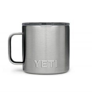 Termo YETI Rambler®Mug Plateado 14oz con MagSlider